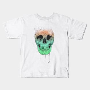 Pop art skull Kids T-Shirt